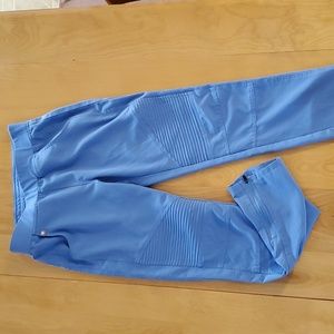 Figs XS ceil blue ribbed yola